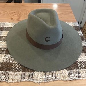 New in Box Charlie Horse Green Hat